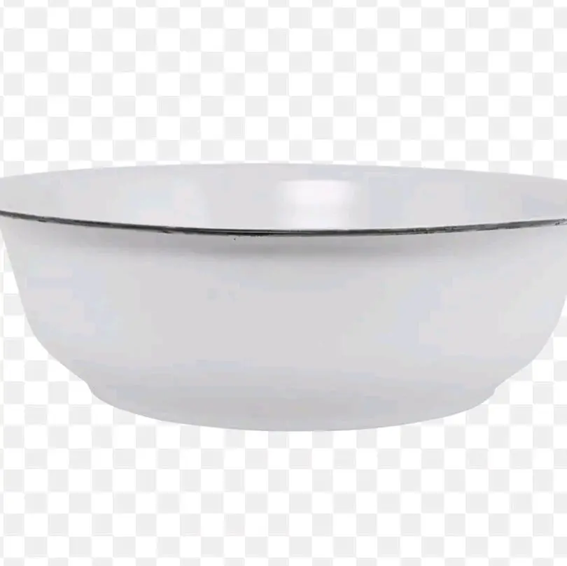 Enamel Basin, 40cm Durable Household Wash Basin 40cm around for Daily Use