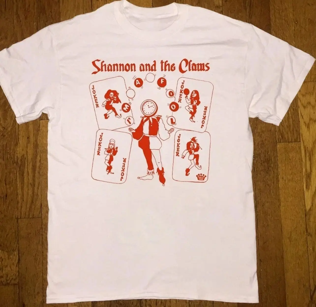 Shannon and the Clams Band I'm A Fool White S to 5XL Tee Shirt HL236 Q