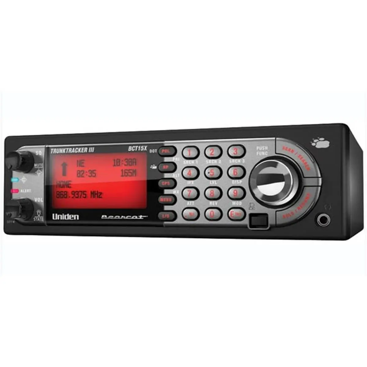 Uniden Bearcat BCT15X Scanning Scanner with Beartracker Warning Sys - Automotive Motorhome Parts & Accessories