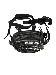 Pre-owned BURBERRY Leather Belt Bag Mini BackpackPerfect For Daily Use