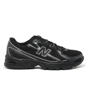 New Balance 740v2 Black Grey Silver U740BM2 Men's Fashion Sneaker New