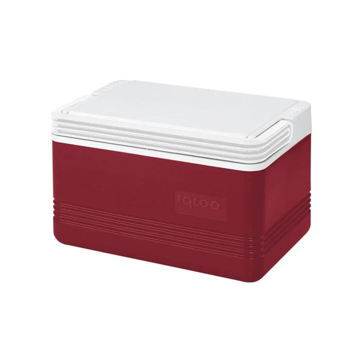 212 MAIN Igloo Products 8361016 Legend 6-Can Cooler with Cup, Tray, Compact Design, and Fold-Flat Lid for Sports & Outdoor, Camping & Hiking Use
