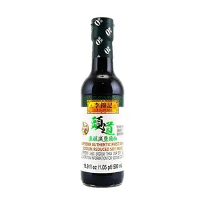 LEE KUM KEE Low Sodium Soy Sauce 500ml - Premium Hong Kong Brewed Light Soy Sauce
