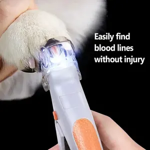 LED Pet Nail Clipper for Cats & Dogs – Nail Trimming Grooming Tool