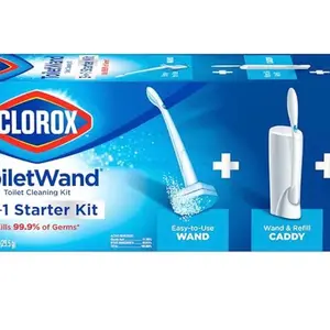 Clorox ToiletWand System Toilet Bowl Cleaner Kit Household Cleaning
