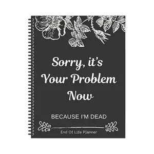 End of Life Planner Organizer Notebook Important Documents Binder Estate Planning Workbook