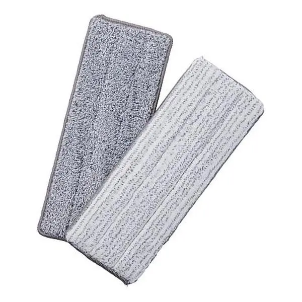 Joy Mangano Joy CleanBoss Kick-Mop Wet/Dry 2-pack Washable Mop Heads