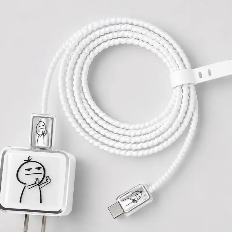 Protective Case for Charger with USB Lightning Connector for iPhone