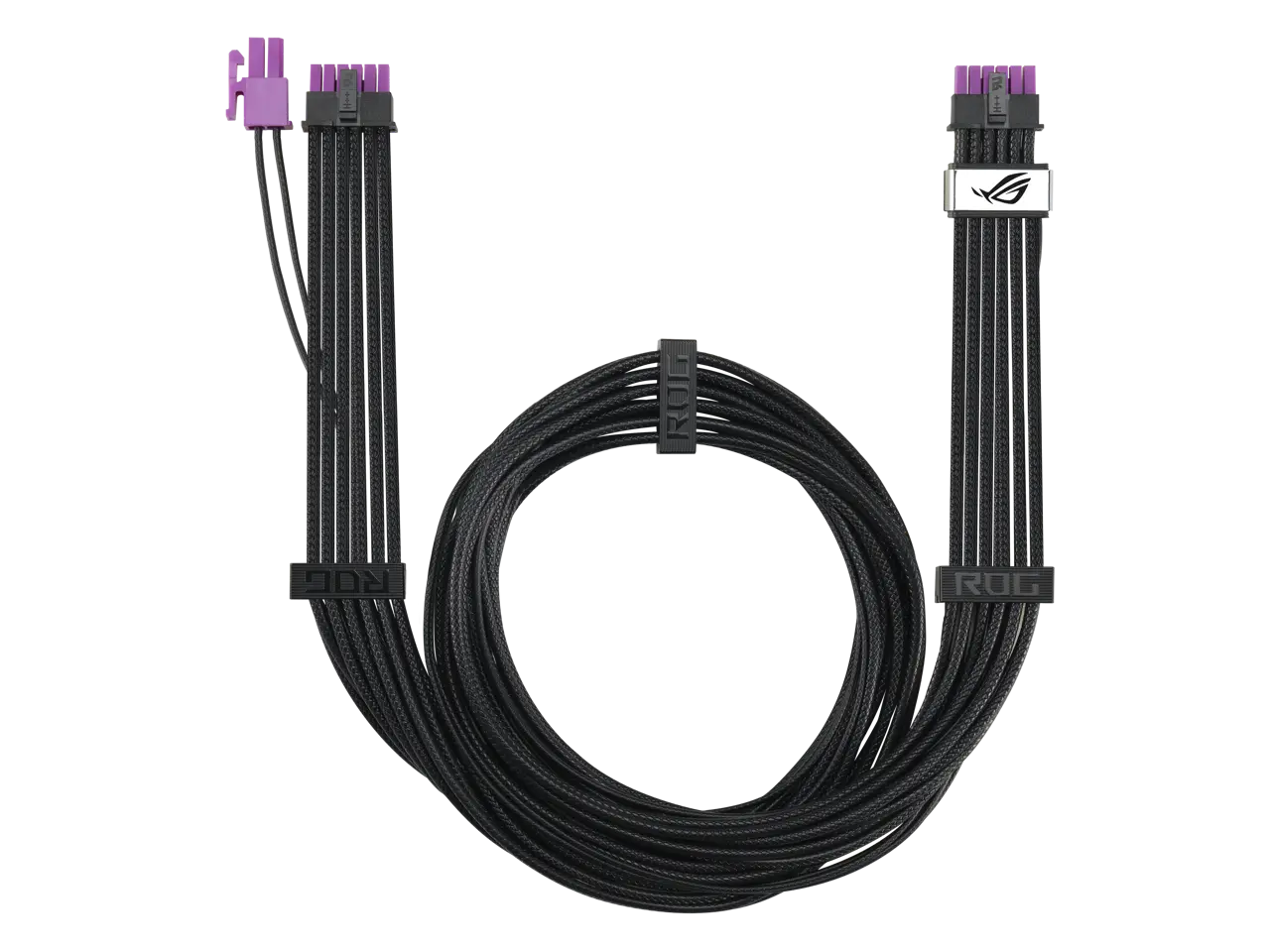 ASUS ROG Equalizer 12V-2x6 PCIe Cable (ATX 3.1 & PCIe 5.1, Load Balance PSU-to-ROG Equalizer Power, Reduction of Current Variation, Enhanced Graphics Card Protection), 3 Year Warranty