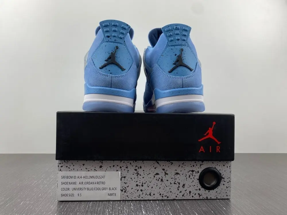 Classic Mid Fashion Athletic Trainers Sky Blue Suede Main Body Light Gray Side Frame Detail Breathable Mesh Structure Wear-resistant Clear Outsole Brand New Full Original Box Men Women Daily Walking Trend Look Sneaker Collecting