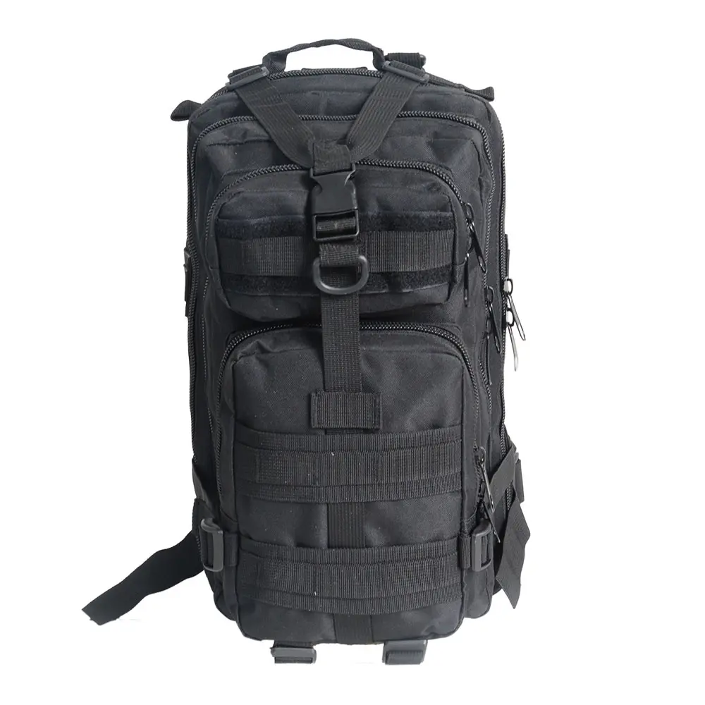 30L Tactical Backpack, Durable Outdoor Hiking Bag for 3-Day Travel, Field Camouflage Functional Bag for Cycling Camping - Hand Wash Only, Cycling‑Hike Fit