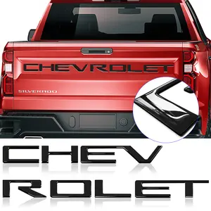 SUPER REPAIRMAN Gloss Black letter pattern car sticker 3M vinyl graphic decal sticker 3D automobile accessories for CHEVROLET Tailgate sticker accessories