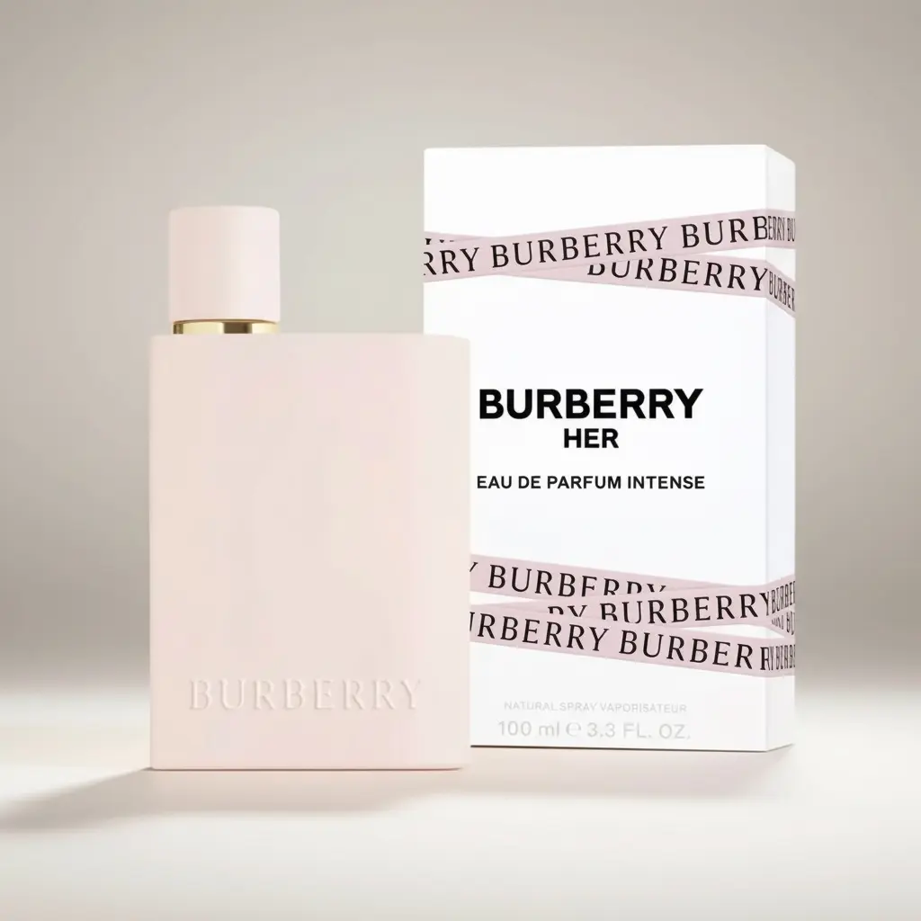Burberry Her INTENSE Eau de Parfum (EDP) Spray, Spray Bottle, 100Ml, 3.3 Fl Oz, Perfumes, Long Lasting Perfumes, Amber Woods, Evenings Out, Intense Version, Juicy Fruity
