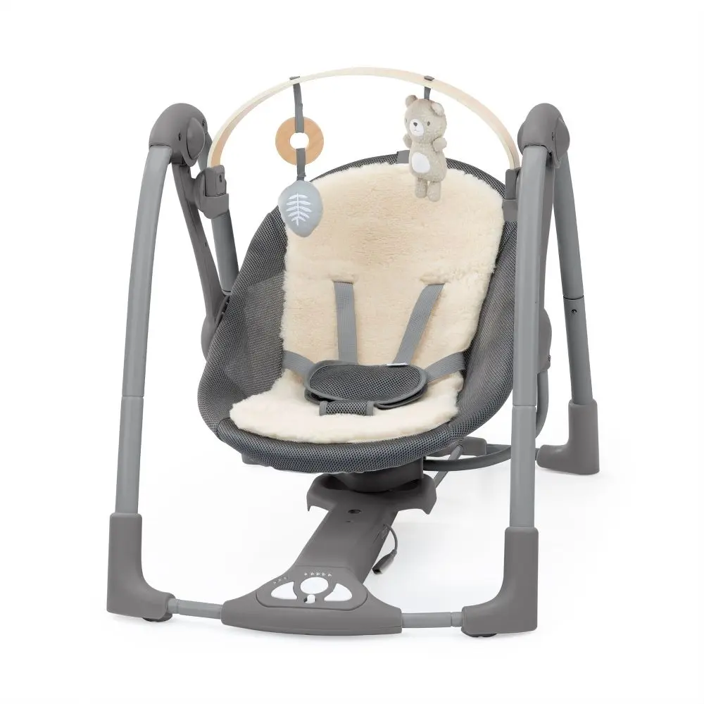 Ingenuity Every Season Swing 'n Go Portable Baby Swing - Wesley - Beige Ingenuity Every Season Swing 'n Go Portable Baby Swing - Wesley - Beige