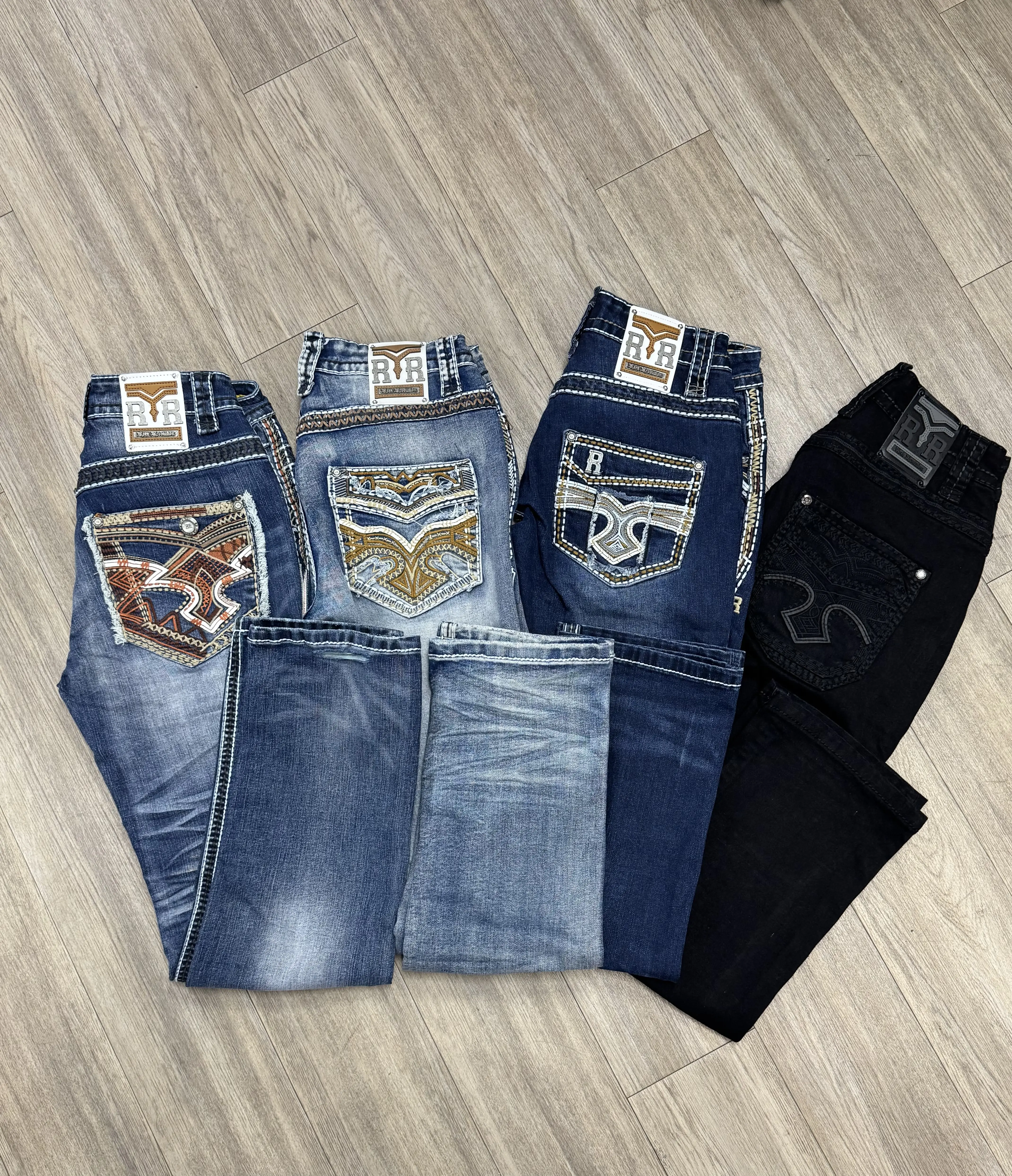 Cowboy Straight Cut Jeans Dark Blue Cowboy Straight Cut Jeans Dark Blue