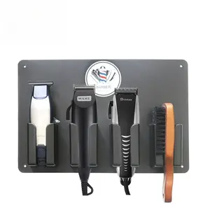 Hair Salon Barber Electric Trimmer Storage Rack, Place Hair Clippers Beauty Electric Trimmer Stand, Essential Grooming Tool Organizer, Barber Equipment