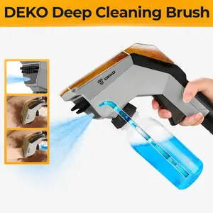 DEKO Upholstery Cleaning Brush Head — Fits 32mm And 35mm Wet/Dry Vacuums. Easily Spray, Scrub, And Vacuum To Remove Stains. Suitable For Sofas, Rugs, Car Seats, And More. Brush Only — Vacuum Sold Separately.