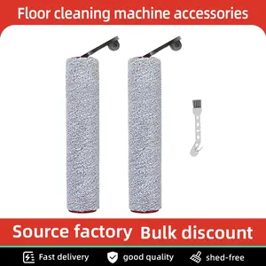 Replacement Brush Roller and Filter for Dreame H12 Pro, H12 Dual, G10 Pro Cordless Wet Dry Vacuum Cleaner, Replacement Parts Kit Include 3 Filters Replacement, 3 Brush Rollers