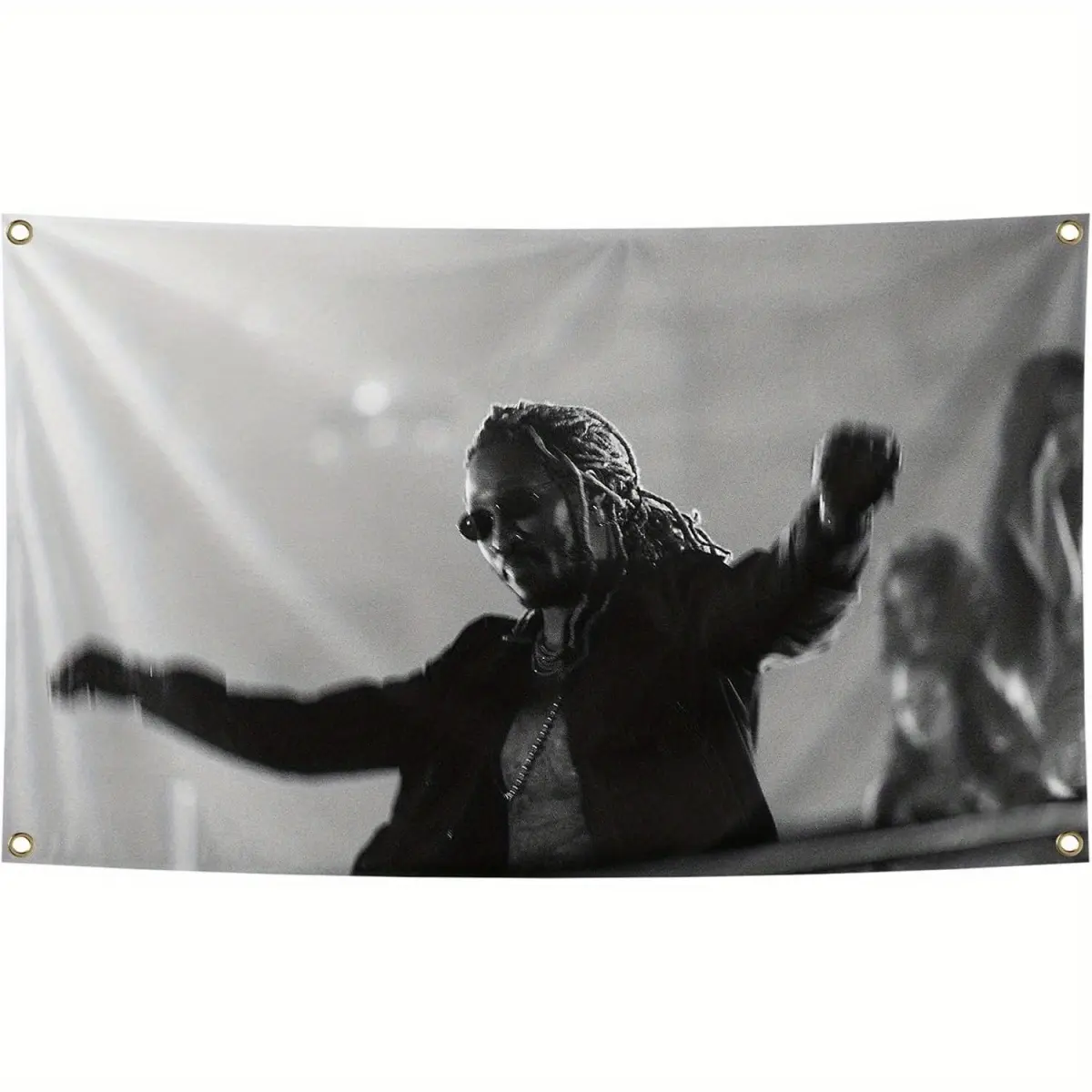 Future Singer "High Off Life" Album Cover Print Classic Tapestry Wall Mural - 3x5ft Durable Polyester, Ideal for Man Cave, Animals-Themed Outdoor Decor Wall Tapestries