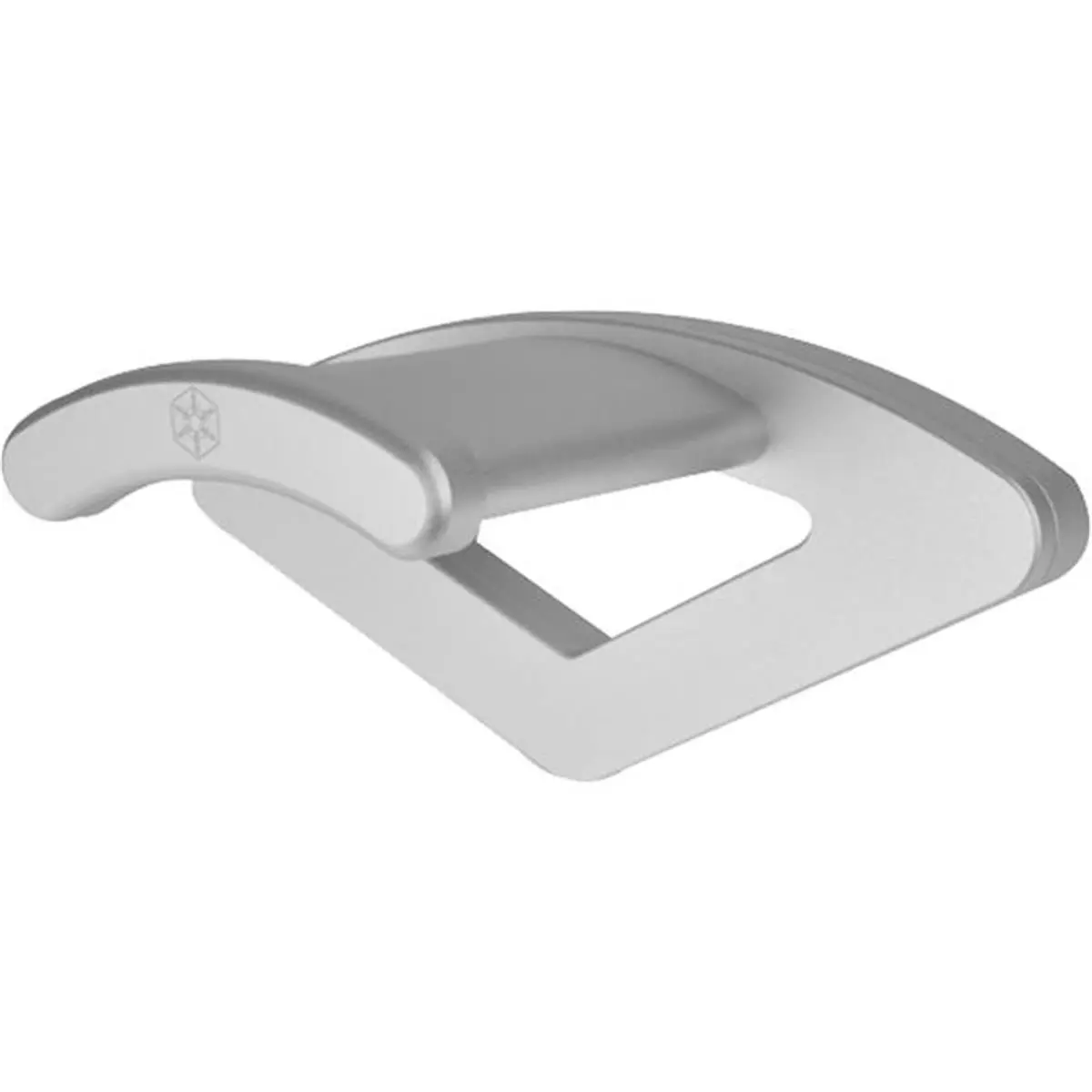 Silver Stone Technologies EBA02S Aluminium Headphone Holder - Aesthetic Broad Curved Hanger with Weight Distribution, Audio Accessories for Open Headphone Stands & Mounts