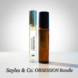 Sayles & Co. OBSESSION BUNDLE Eau De Perfume Floral Chypre Scent Edp Tester