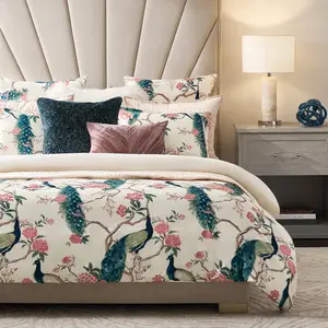 Z Gallerie Pavo Bedding - Ivory Bedsheet Sets