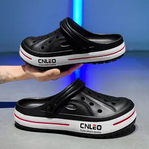 CNLEO Summer Must-Have Slip-On Clogs Breathable Holes Trendy Design Available Lightweight Comfortable Footwear