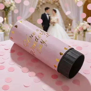 Handheld Confetti Cannon for Birthdays & Weddings, New Year Party Props, Festive Fireworks Launcher, Perfect Event Decorations