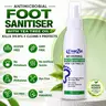 ClearZal Foot Deodorizing Spray with Tea Tree Oil & Aloe Vera, Foot Freshener for Shoes, Socks and Feet, Helps Control Foot Odor, Refreshing Daily Foot Care Spray,Foot Sanitizer Spray 4 oz