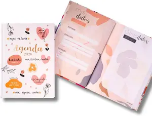 Agenda 2026 Bendecida Tapa Dura with Mis Dates and Otra Date Sections for Organized Planning and Tracking Modern Design 400 Pages Full Color Daily Schedule with Inspirational Quotes and Bible Verses