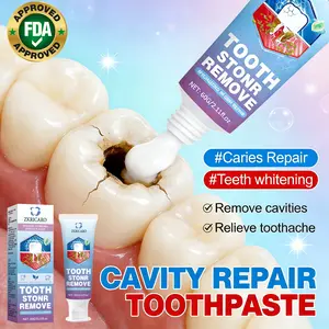 ZKRICARO Anti-Cavity Repair Toothpaste FDA Approved Strengthen Enamel Remove Plaque Tartar Oral Health Bad Breath Killer for Cavity Repair Teeth Whitening