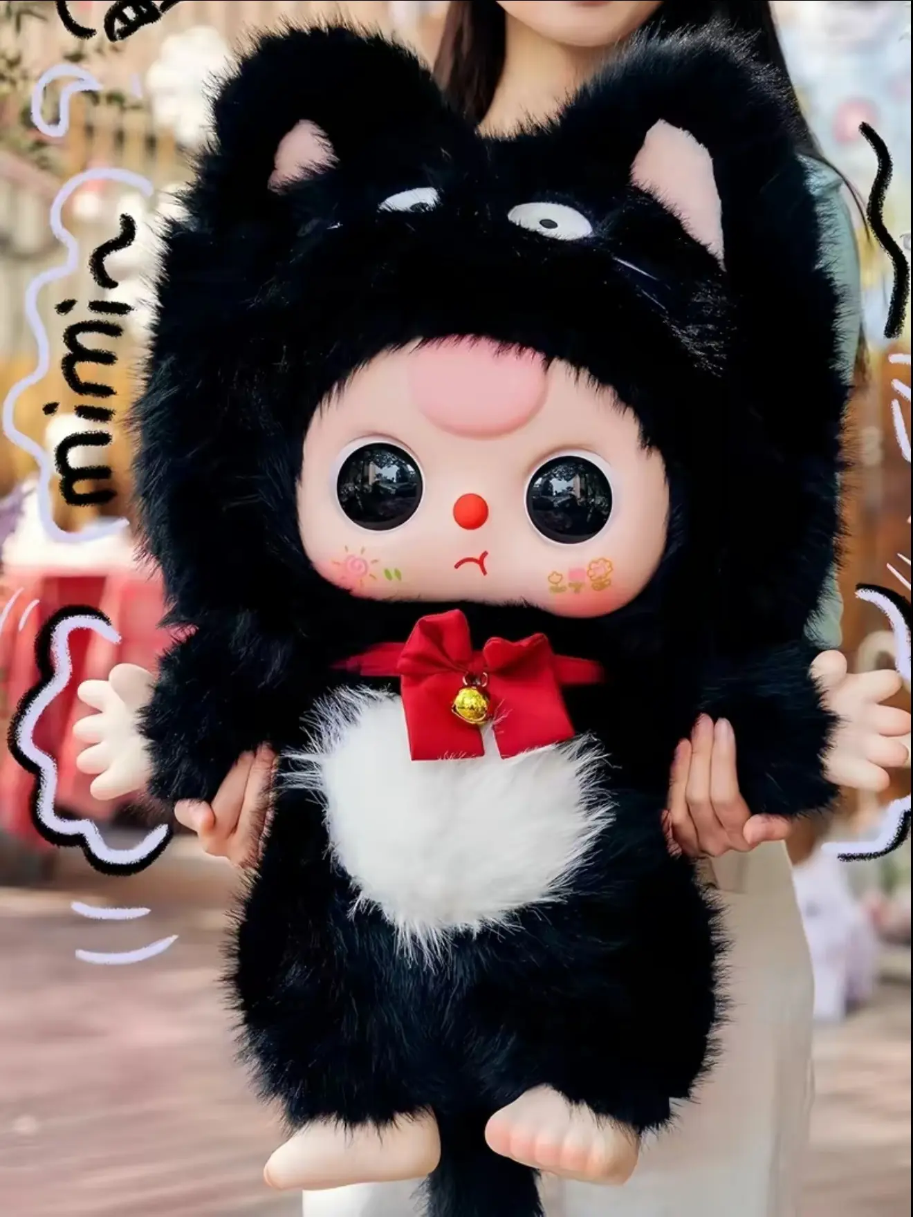 B16-1000% V2  series（ China warehouse） Mystery Boxes Bag Pendant Bunny Plush Dolls Soft Collectibles (Hidden Style 1/36) [shipment  from China warehouse no box]