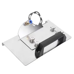 Tile Beveled Edge Cutter, Angle Grinder, Beveling Clamp, Portable Tile Cutting Tool, Right-Angle Cut degree chamfer base plate Tile Chamfering Tool