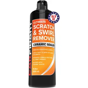 Scratch & Swirl Remover - Polishing, Rubbing & Buffing Compound for   Repair - Restores Shine & Enhances Gloss, 16.9 fl oz