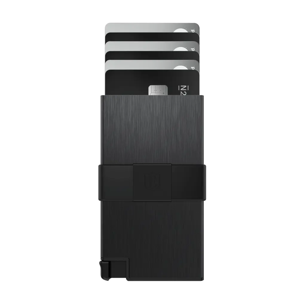 Ekster Cardholder - Aluminum Metal Wallet - Bifold Business Style Wallet - RFID Blocking