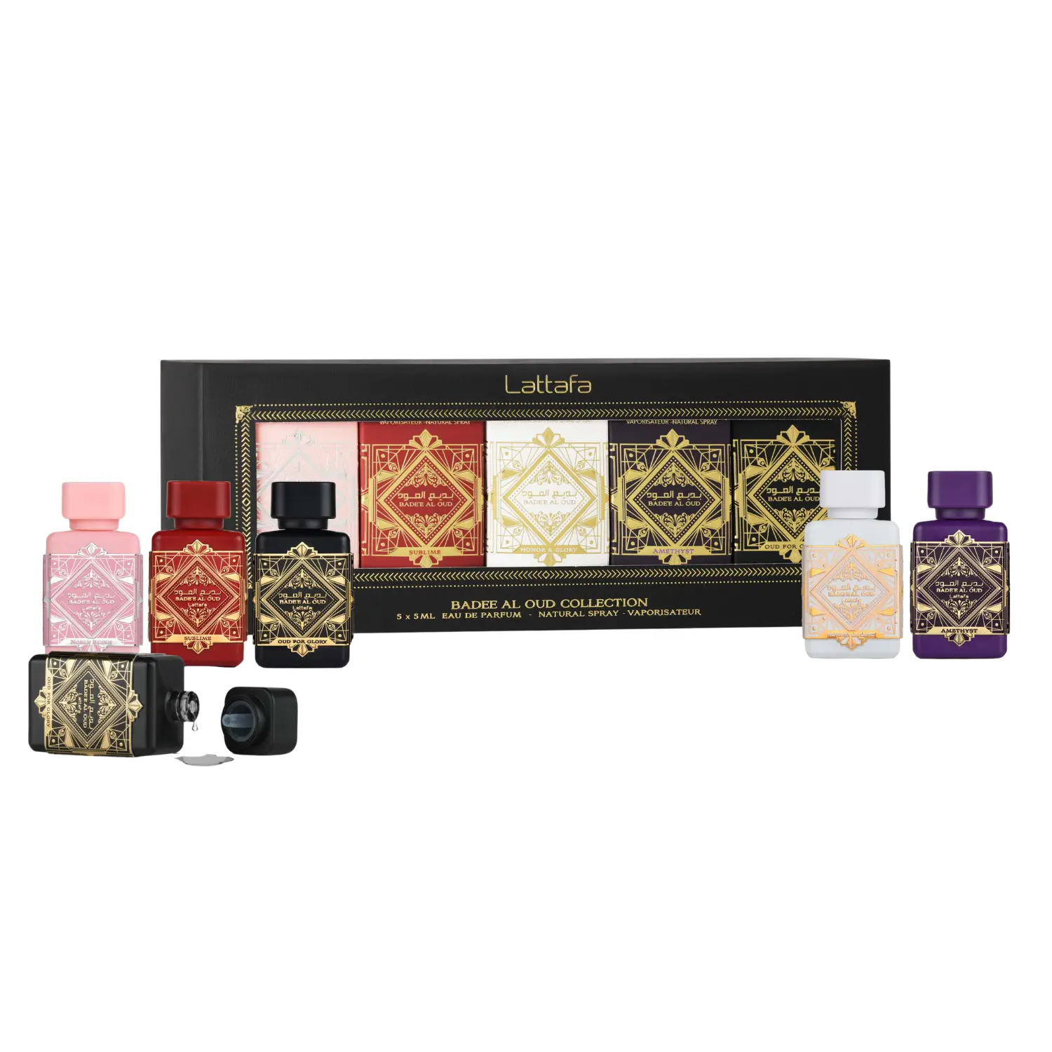 Lattafa Badee Al Oud Collection 5 x 5ml EDP