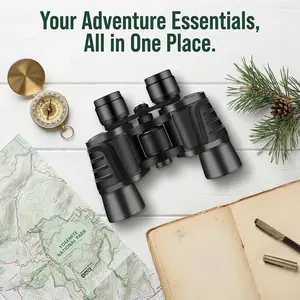 Adult high-definition high-power binoculars - Compact binoculars for long-distance observation, with clear vision, suitable for bird watching, sports events, travel, hunting, theaters, concerts - Includes a portable bag and shoulder strap