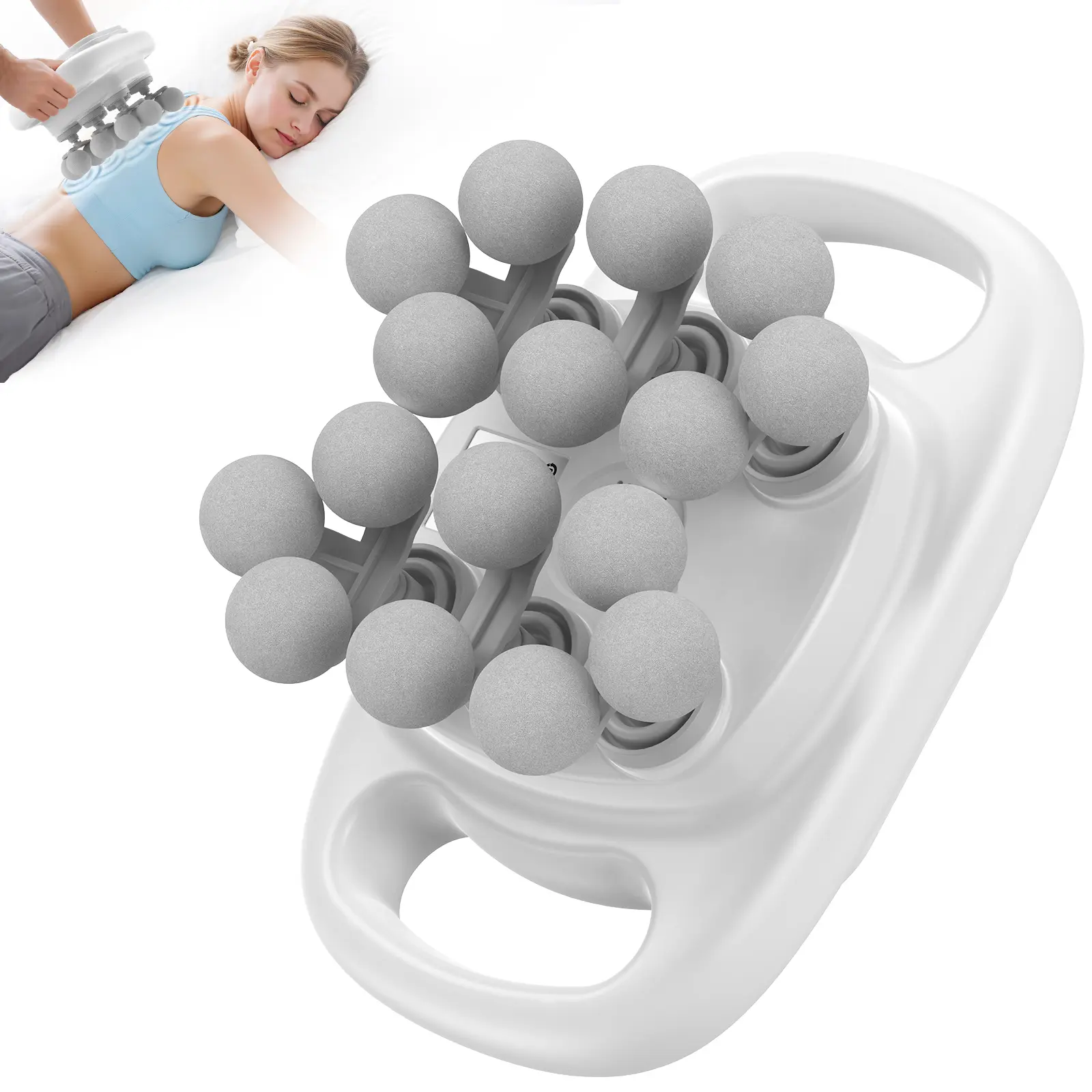 FED Fitness Feierdun Series MS1 Massage Chair-Ion Battery-Powered Massage Gun Set - Vibratory Massager with 8 Modes, 50 Intensities, Deep Tissue Percussion, Auto-Off, Quiet Operation, Portable Handheld Design for Office Selfcare Muscle Relieffor Athletes