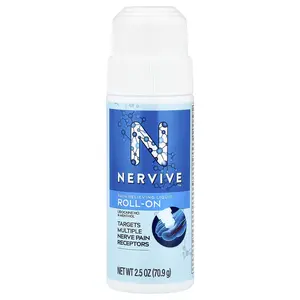 Nervive Pain Relieving Liquid Roll-On, 2.5 oz (70.9 g) | HSA/FSA Eligible