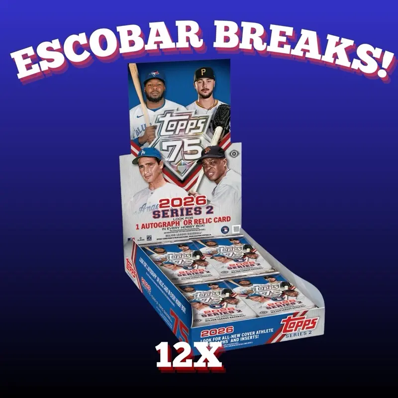 PYT #216 - Topps Series 2 Hobby (x12 Full Case) No Vet Base 12 Box Sports Card Break