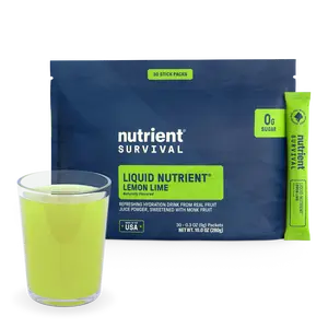 Liquid Nutrient Lemon Lime Singles 30-Pack