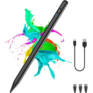 Stylus Pen for Android Tablet, Tablet Pencil for iOS/Android,Rechargeable  Stylus Pen for ///// and Other Android Smartphones and Tablets-Black