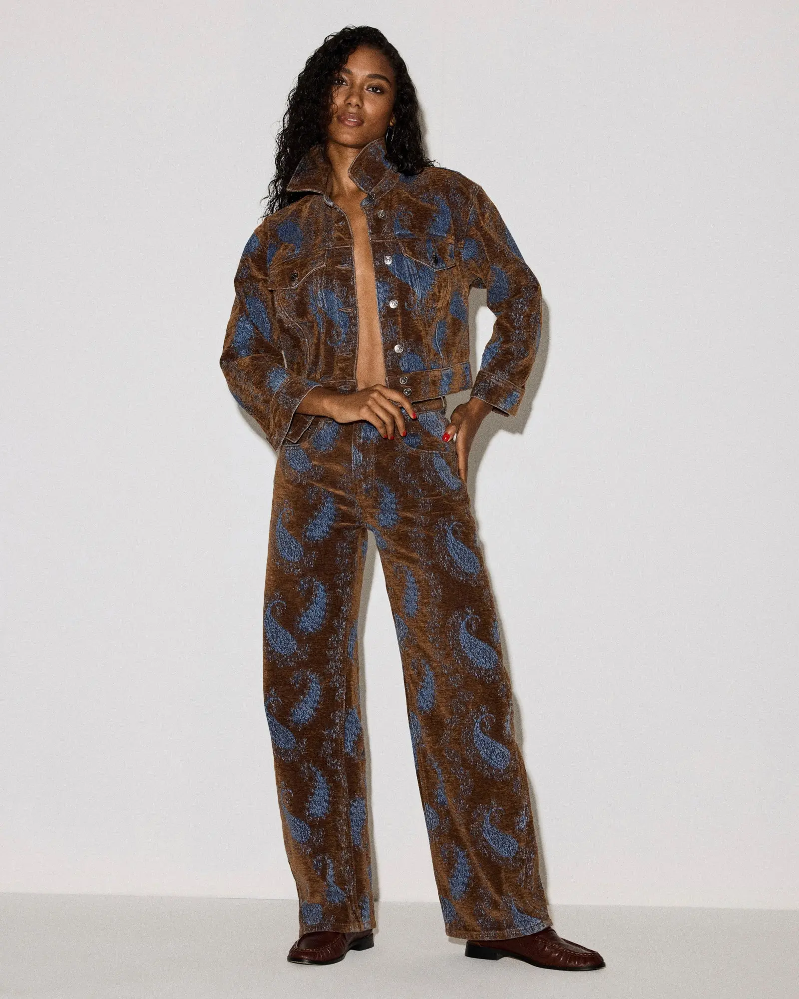 THE SYDNEE JEAN TEAL PAISLEY