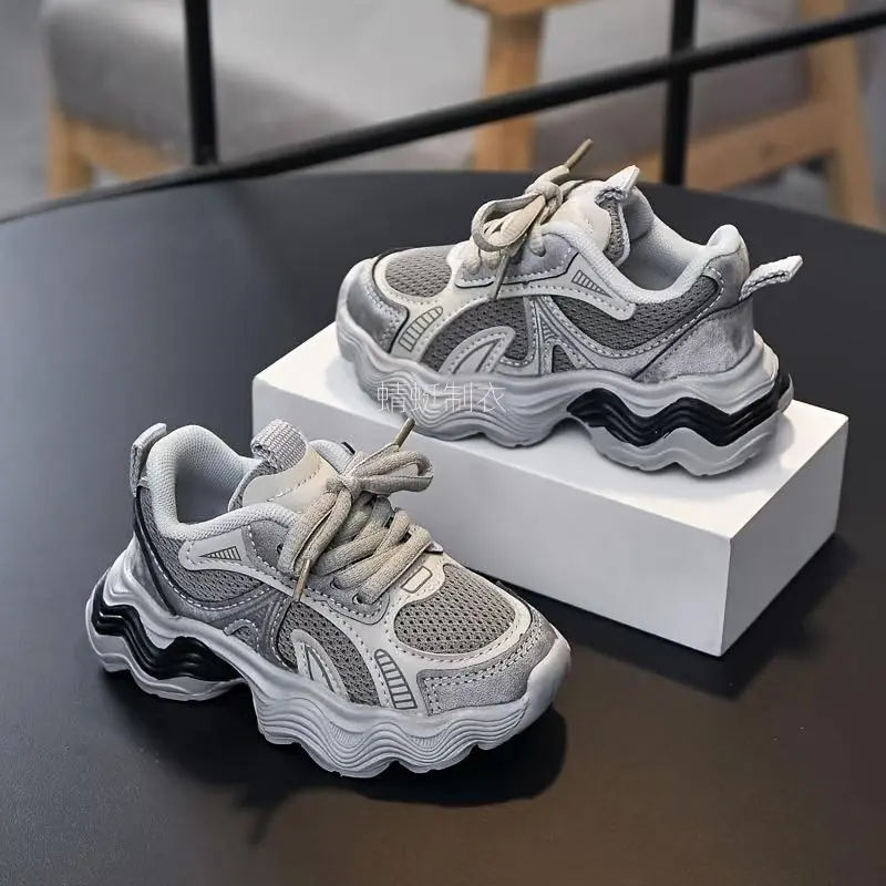 New[1-6Y Cute Tennis Shoes] Casual & Cute 1-2-3, 4-5-6 Years Old Baby's Tennis Shoes |           Boys' and Girls' Sports Shoes, Easy to Put On & Take Off, Strap Closure, Indoor & Outdoor Wear, Low Top Sneakers for Active Kids
