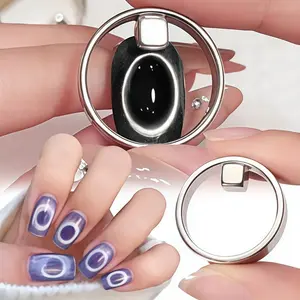 Professional Magnetic Nail Art Tool Kit, Ultra Strong Magnet for Cat Eye Nails, Essential Manicure Accessories, Easy Application Design, DIY Manicure Accessories