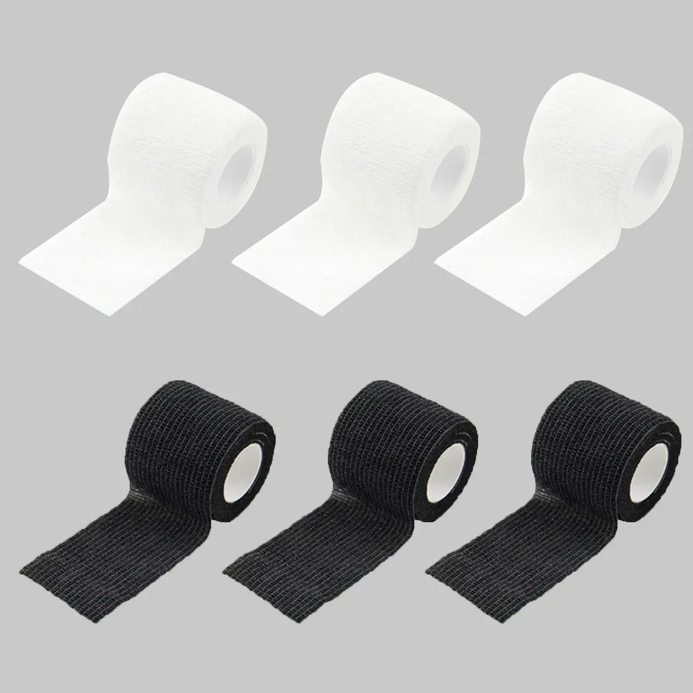 Summer Self-Adhesive Breathable Sports Bands, 6 Non-Woven Elastic Bandages for Hands, Toes, Ankles, Elbows, Fitness Accessories, Mini Essentials, Sports Gadgets,Gift Boxing Equipment