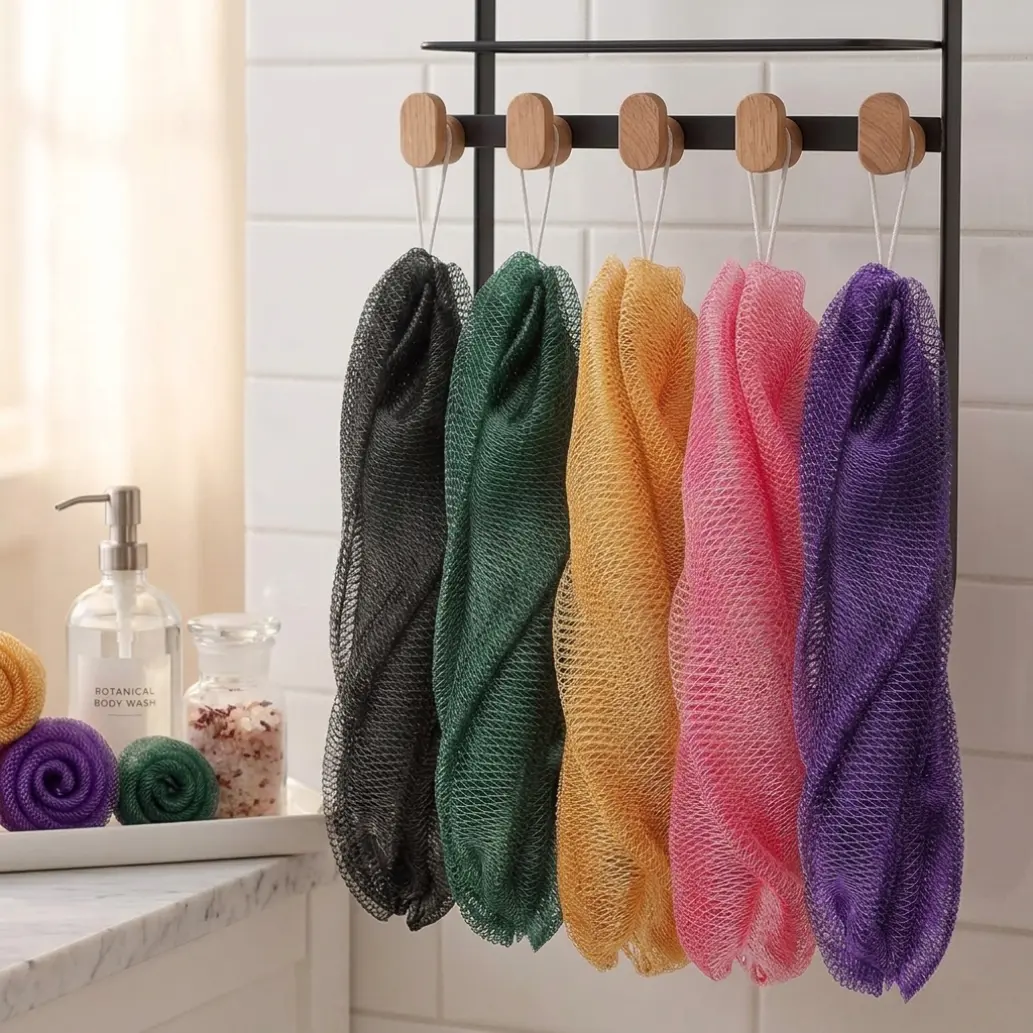 African Exfoliating Net Sponge, Authentic Ethically Sourced from Nigeria Body Scrubber African Exfoliating Net Sponge, Authentic Ethically Sourced from Nigeria Body Scrubber