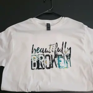 Gildan 100% Light Cotton "Beautifully Broken" T-Shirt