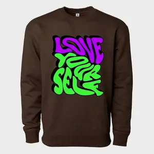 Unisex Sweatshirt LOVE YOURSELF Color Sweatshirt