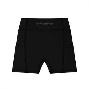 Stone Code High-Waisted Pocket Biker Shorts